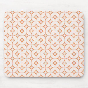 Ultramodern Sophistication Mousepad, Peach Mouse Mat