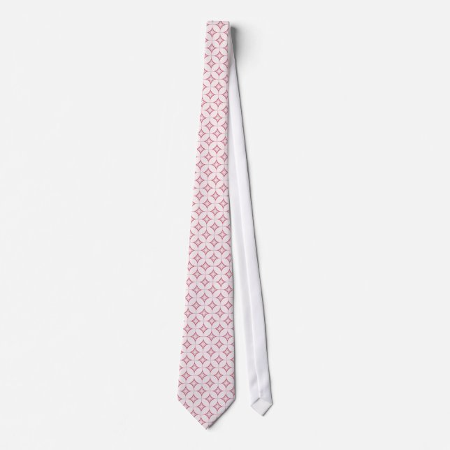 Ultramodern Sophistication Tie, Pink Tie (Front)