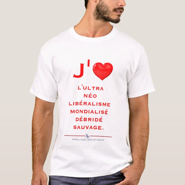 ultranéolibéralisme T-Shirt (Front)