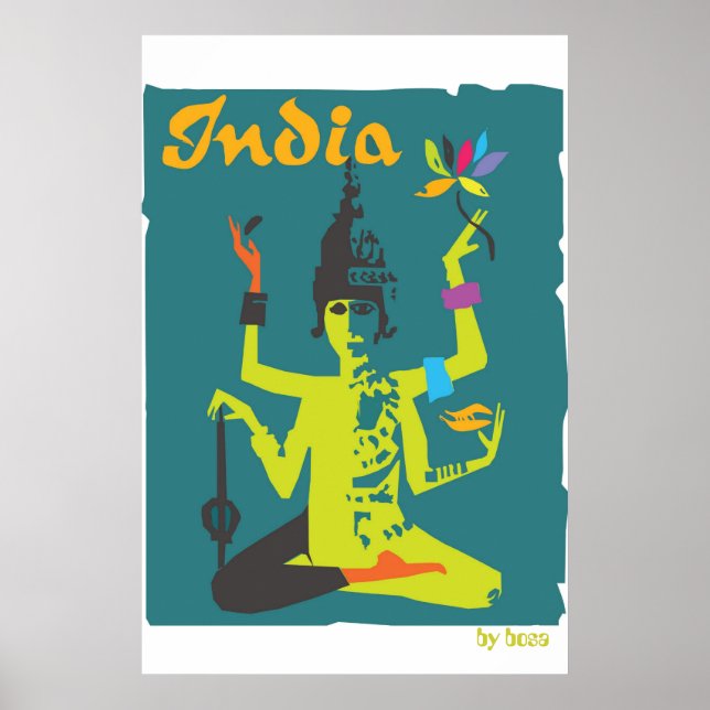 UltraPop Vintage Poster Travelling (Front)