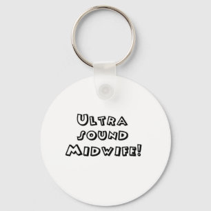 ultrasound midwife key ring