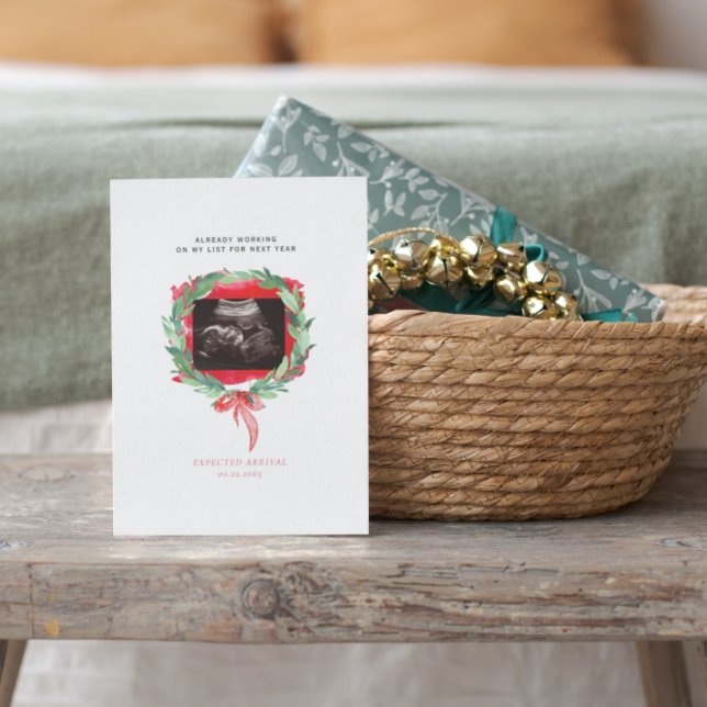 Ultrasound Photo Watercolor Truck Merry Christmas (Creator Uploaded)