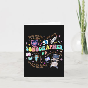 Ultrasound Tech Sonographer National Nurse Day  Card