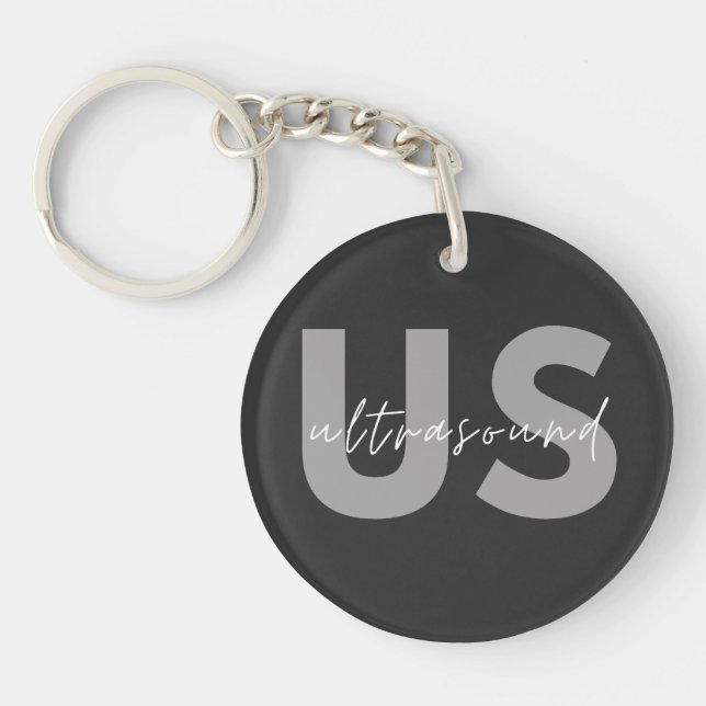 Ultrasound Technologist Key Ring (Front)