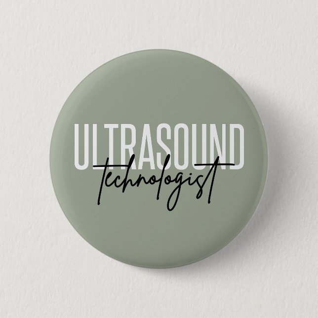 Ultrasound Technologist | Ultrasound Tech Gifts 6 Cm Round Badge (Front)