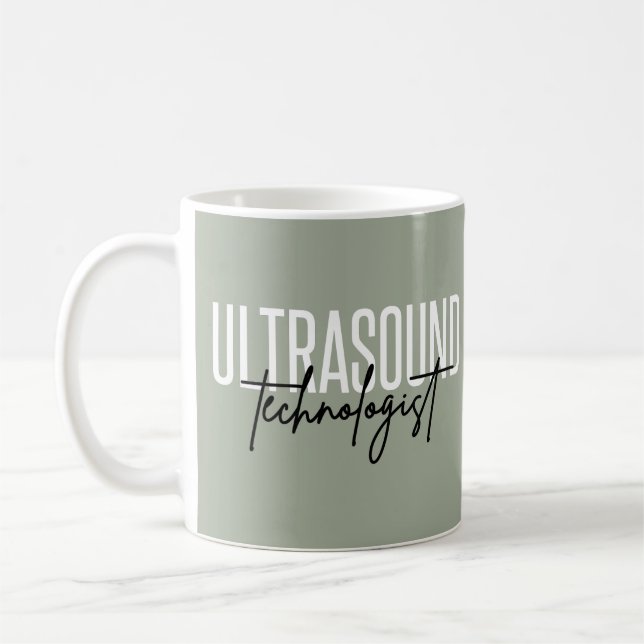 Ultrasound Technologist | Ultrasound Tech Gifts Coffee Mug (Left)