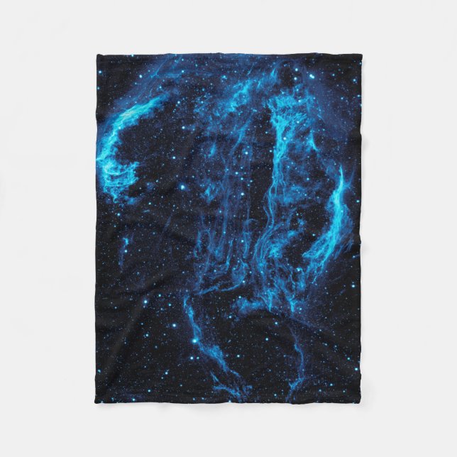 Ultraviolet image of the Cygnus Loop Nebula Fleece Blanket (Front)