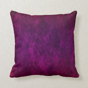 Violet Decorative & Throw Cushions GRADIENT VELVET PILLOW PURPLEFUSCHIA
