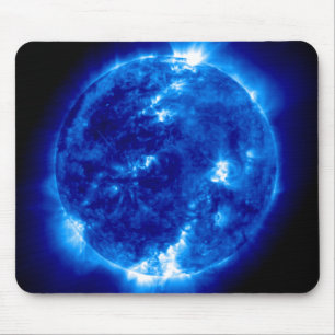 UltraViolet Reflection in Blue Mousepad