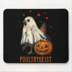 Ultrygeist Funny Halloween Chicken Ghost Costume P Mouse Mat