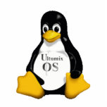 Ultumix Linux TUX Sculpture Standing Photo Sculpture<br><div class="desc">31% commission is made on this product for the Ultumix project and Komputers4Kids. Thanks for your help. www.mindblowingidea.com/Ultumix</div>