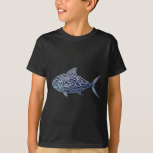 Ulua Fishing Native Hawaiian - Hawaiian Tril 1  T-Shirt