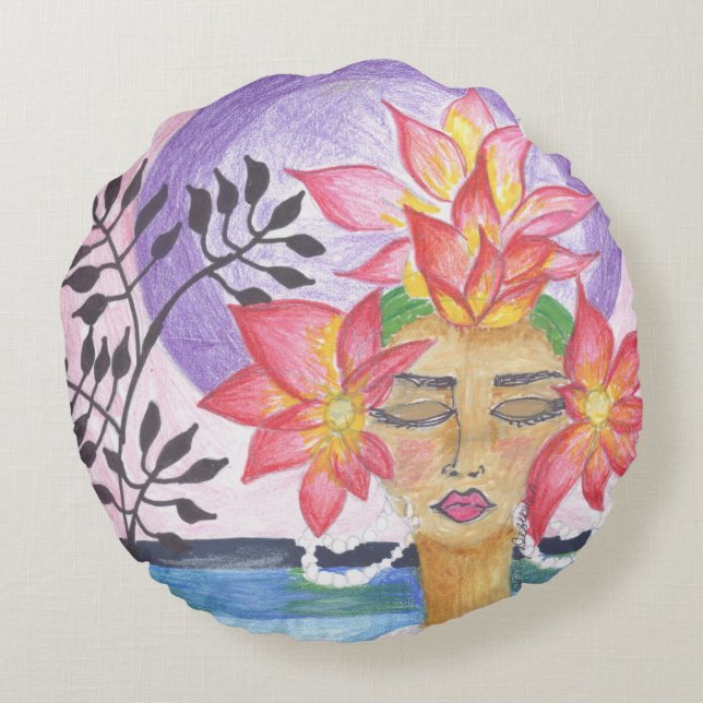 Ululani Round Cushion (Back)