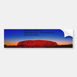 Uluru, Aboriginal Sacred Site Bumper Sticker