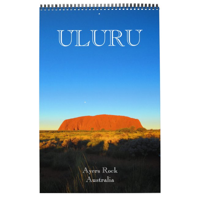uluru australia calendar (Cover)