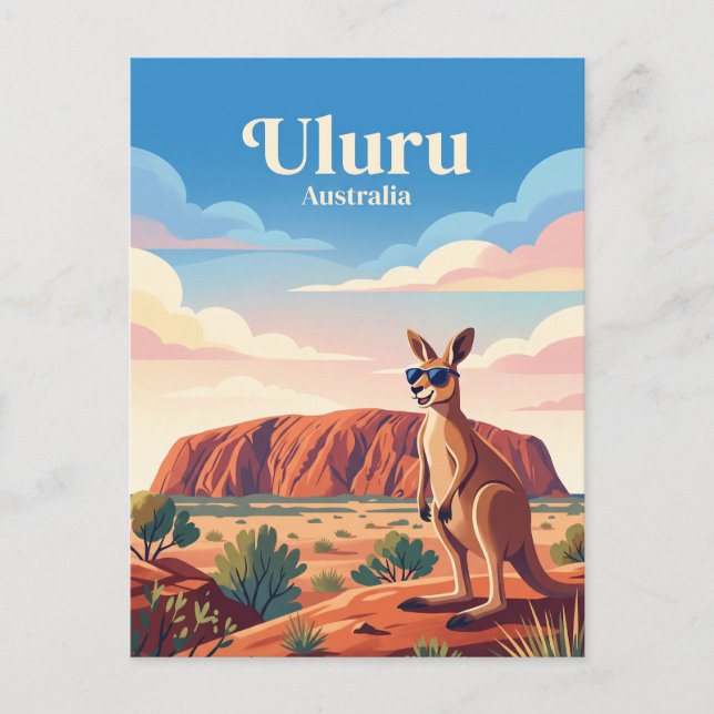Uluru Australia Postcard (Front)
