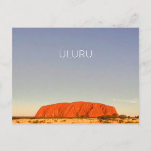 Uluru, Australia Postcard