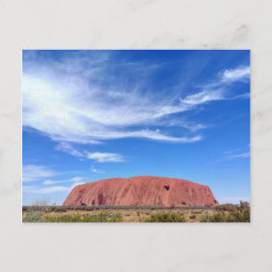 Uluru Australia Postcard
