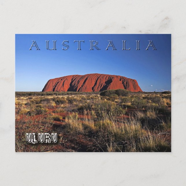 Uluru (Ayers Rock), Australia Postcard (Front)