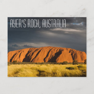 Uluru (Ayer's Rock), Australia Postcard