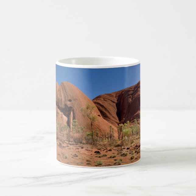 Uluru Ayers Rock Closeup Panorama Coffee Mug (Center)