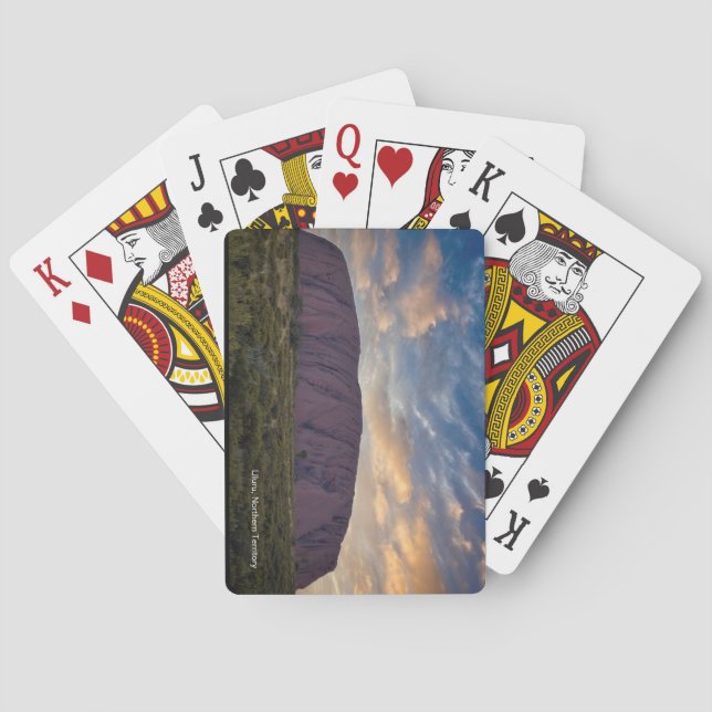 Uluru Kata Tjuta National Park, Northern Territory Playing Cards (Back)