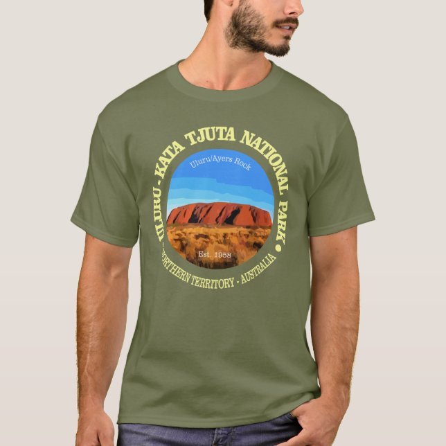 Uluru - Kata Tjuta National Park T-Shirt (Front)