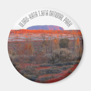 uluru kata tjuta sunset magnet