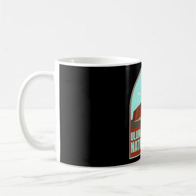 Uluru-Kata Tjuta � The Endless Horizon of Australi Coffee Mug (Left)