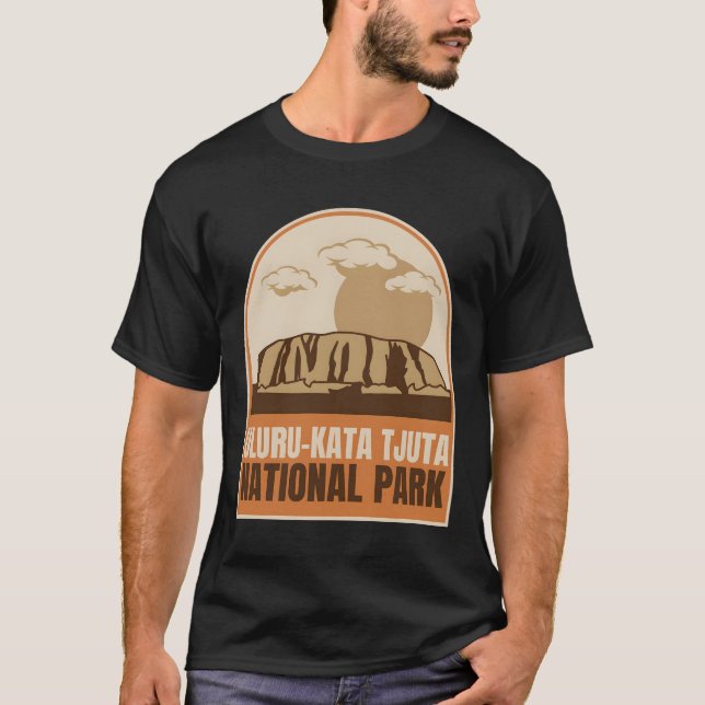 Uluru-Kata Tjuta � The Endless Horizon of Australi T-Shirt (Front)