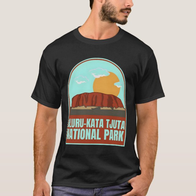 Uluru-Kata Tjuta � The Endless Horizon of Australi T-Shirt (Front)