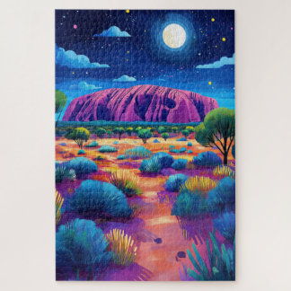 Uluru or Ayers Rock, Australia. Jigsaw Puzzle