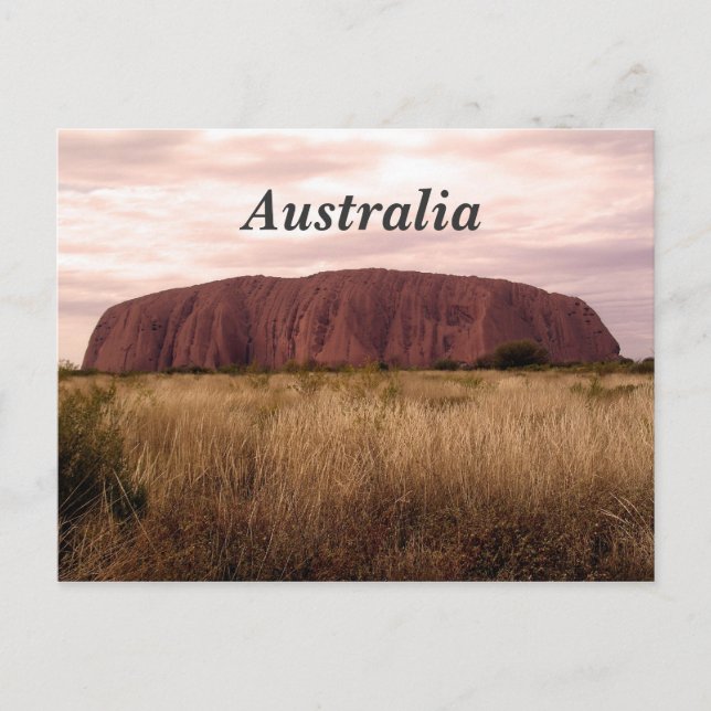 Uluru Postcard (Front)