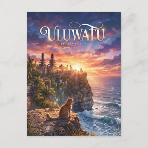 Uluwatu, Bali, Indonesia Indonesia Postcard