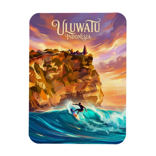 Uluwatu Indonesia Magnet (Vertical)