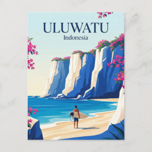 Uluwatu Indonesia Postcard