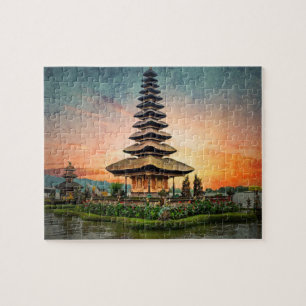 Uluwatu Temple, Bali stylised Jigsaw Puzzle
