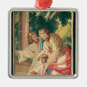 Ulysses accompanied by Telemachus Metal Tree Decoration
