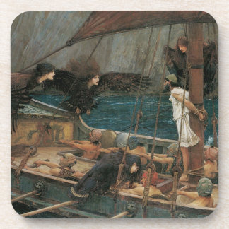 Ulysses and the Sirens by John William Waterhouse Coaster