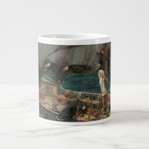 Ulysses and the Sirens by John William Waterhouse Large Coffee Mug