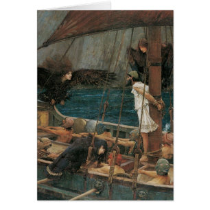 Ulysses and the Sirens by JW Waterhouse