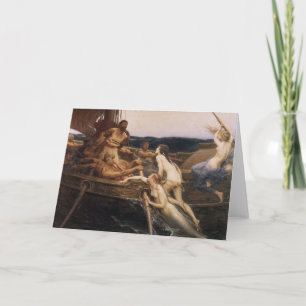 Ulysses and the Sirens Card