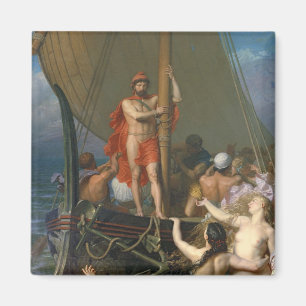 Ulysses and the Sirens Magnet