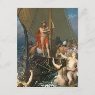 Ulysses and the Sirens Postcard