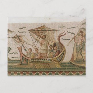 Ulysses and the Sirens Postcard