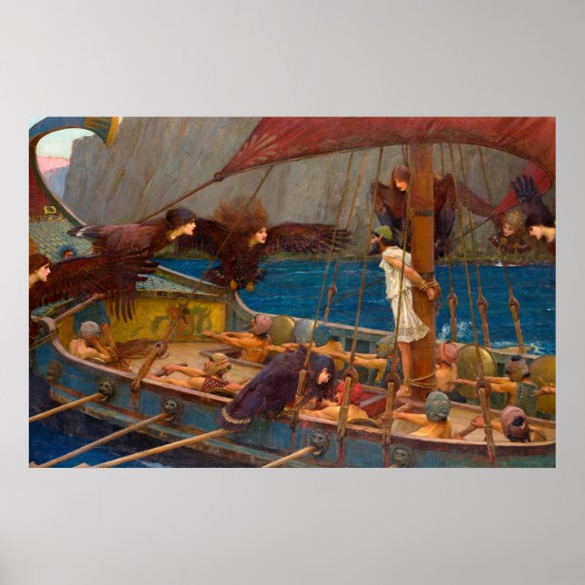 Ulysses and the Sirens Poster (Front)