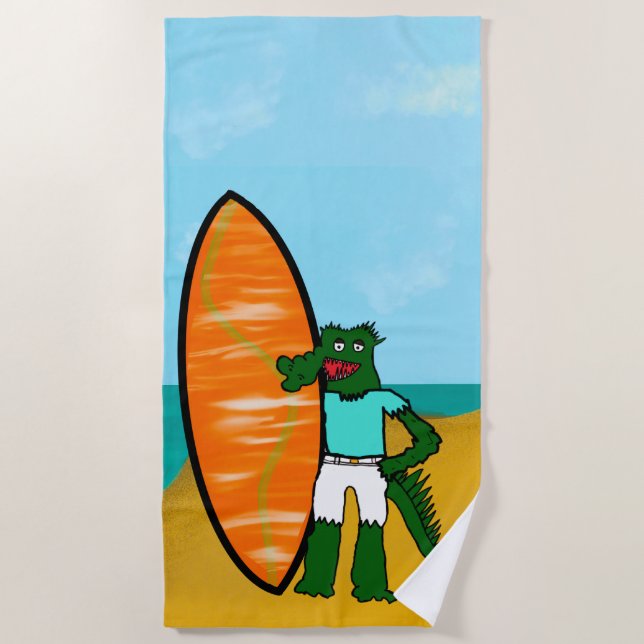 Ulysses Beach Towel (Front)