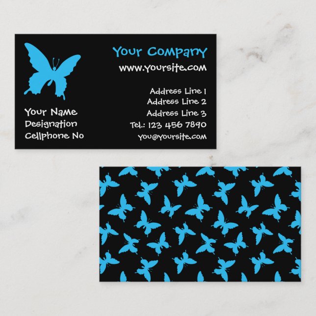 Ulysses Butterfly Business Card (Front/Back)