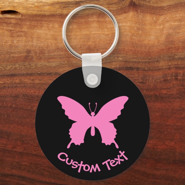 Ulysses Butterfly Keychain (Front)
