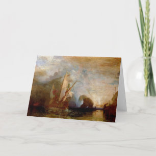 Ulysses Deriding Polyphemus, 1829 Card